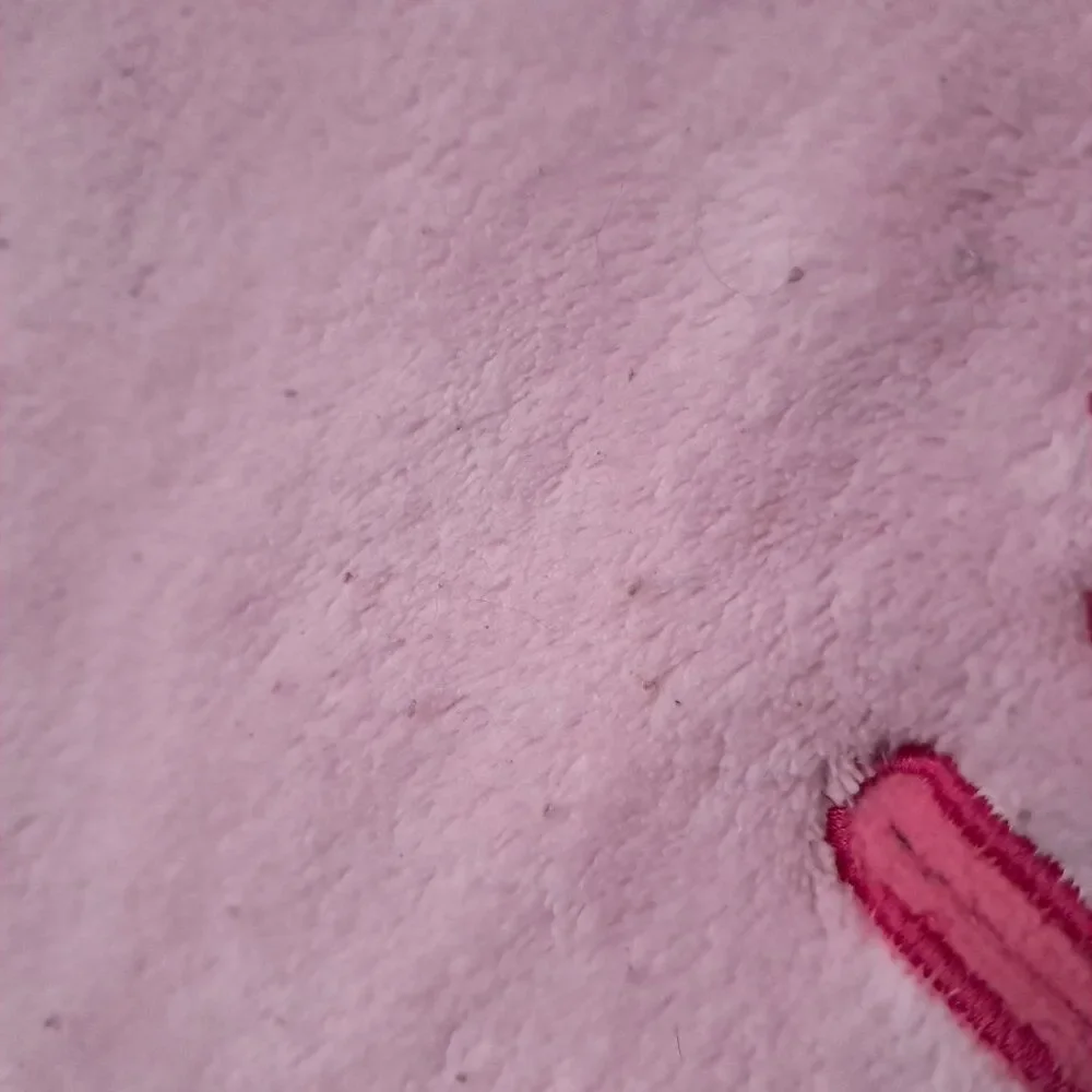 Just Born baby‎ blanket pink ladybug letters flowers hearts girls soft Vintage